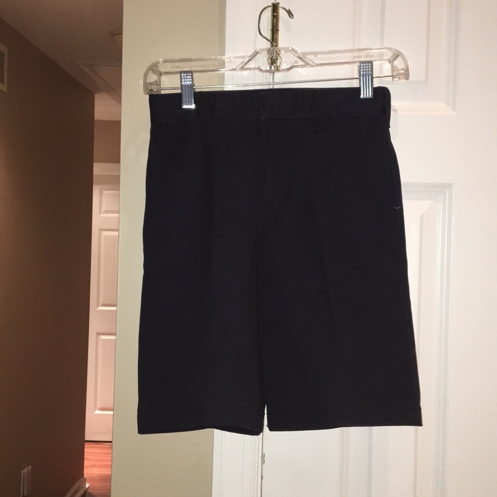 Boys Schoolbelles Navy blue shorts